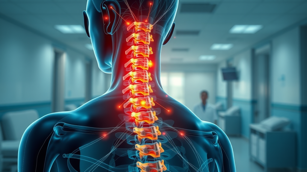 Anatomical illustration of sciatic nerve causing pain, chiropractor in Gig Harbor explains causes and sciatica relief