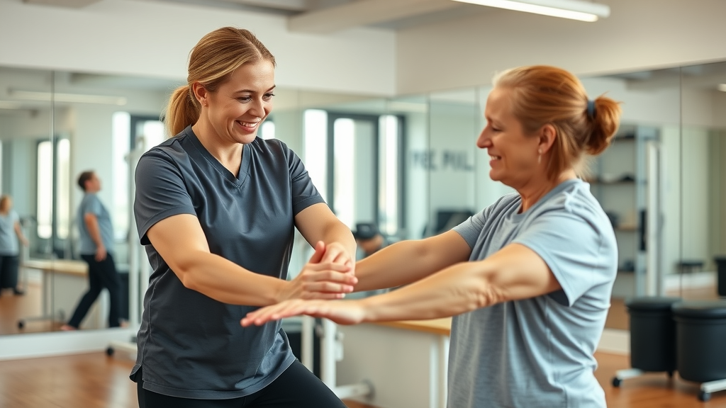 physical therapy stretching and movement guidance in gig harbor