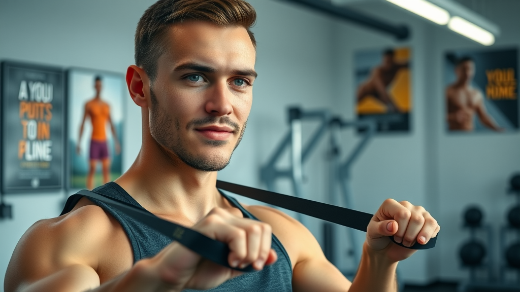 Chiropractor in Gig Harbor helping young athlete with sports medicine rehab exercises