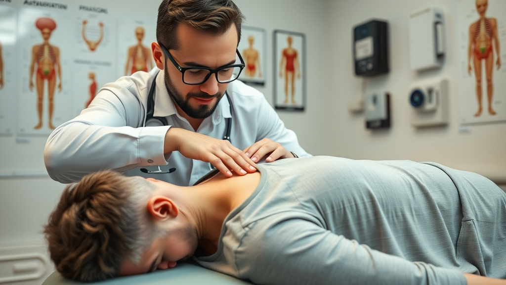 Chiropractor in Gig Harbor performing spinal adjustment for back pain relief