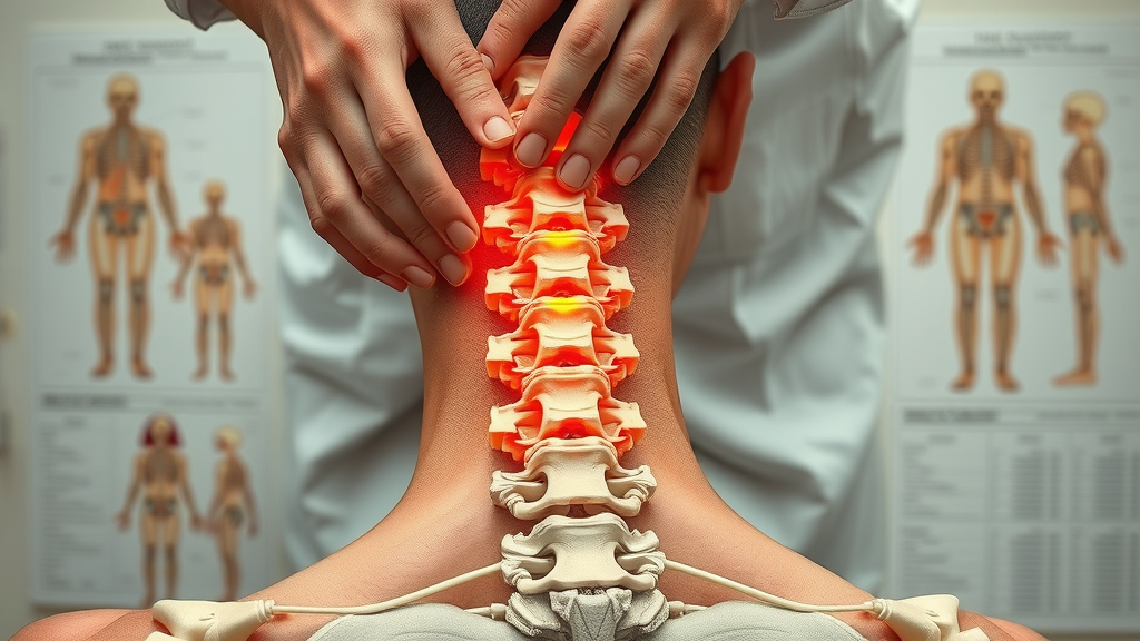 Chiropractic treatment for neck pain and migraines, chiropractor demonstrating cervical spine adjustment in Gig Harbor