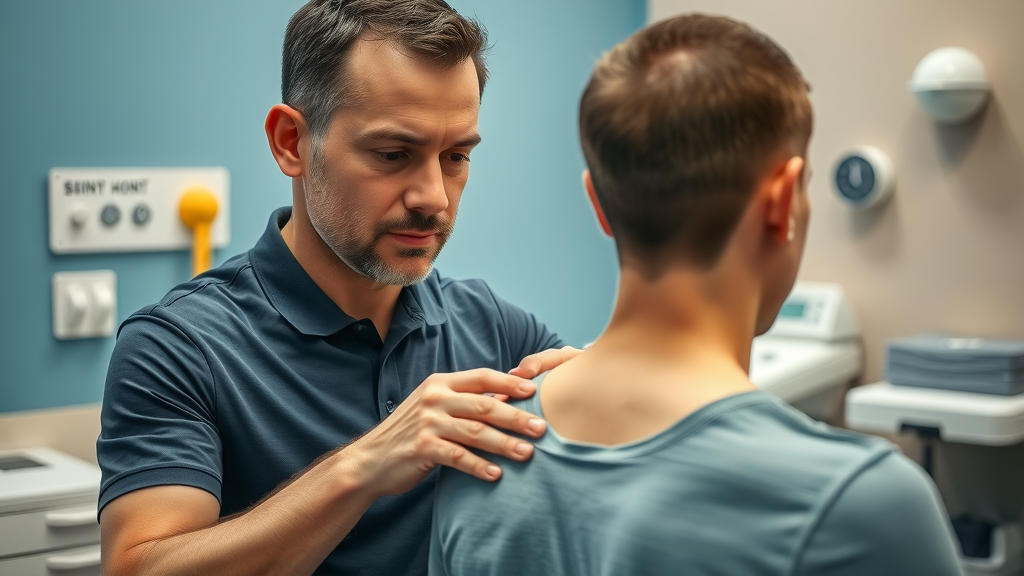 gig harbor chiropractor diagnoses back pain with spinal assessment