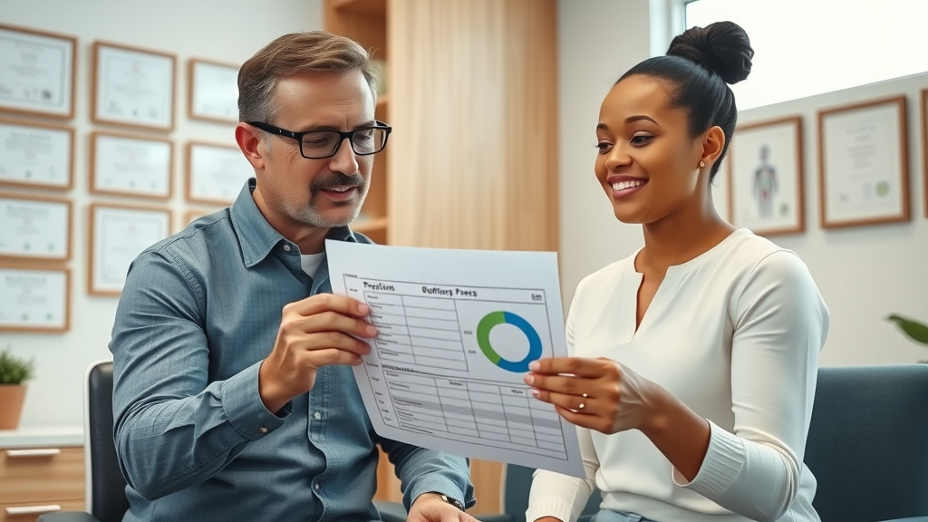 back pain chiropractor gig harbor reviews patient progress in modern consultation office