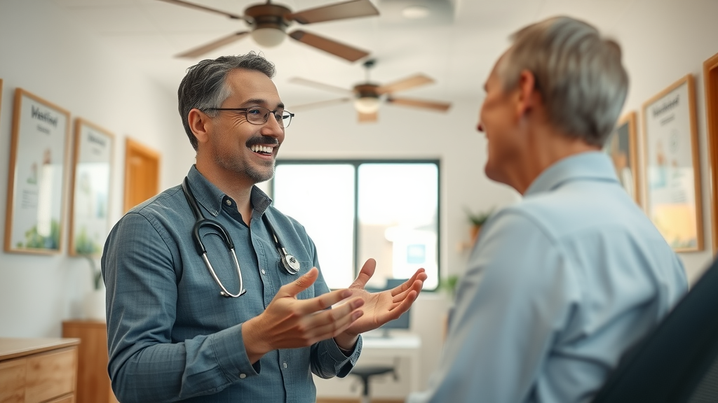 welcoming chiropractic clinic interior serene professional smiling chiropractor back pain chiropractor gig harbor