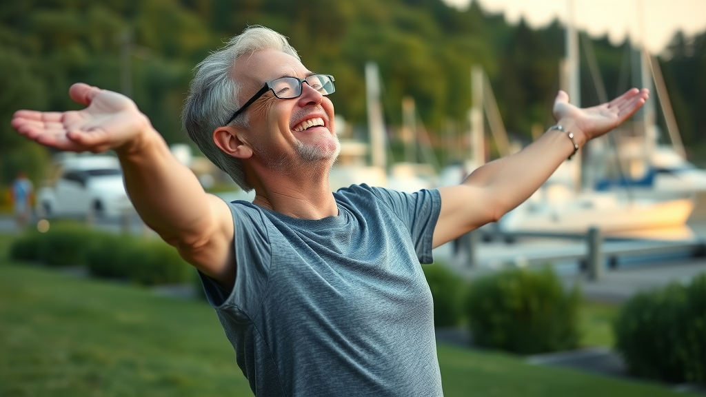 relieved patient freedom of movement back pain chiropractor gig harbor wellness