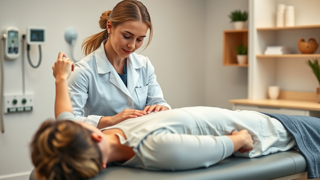 gig harbor chiropractor performing chiropractic treatment for back pain relief