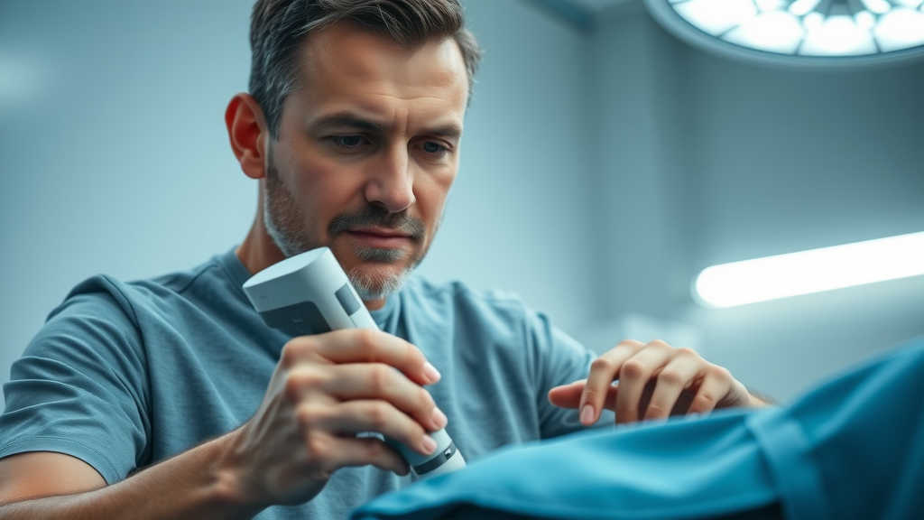 advanced chiropractic treatment device for neck pain, neck pain chiropractor gig harbor, modern clinical setting