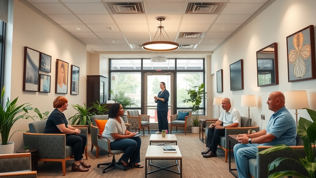 welcoming interior Fox Chiropractic Wellness Center gig harbor patients staff support