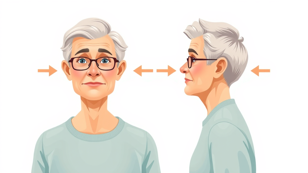 forward head posture versus proper posture in seniors - neck pain chiropractor gig harbor