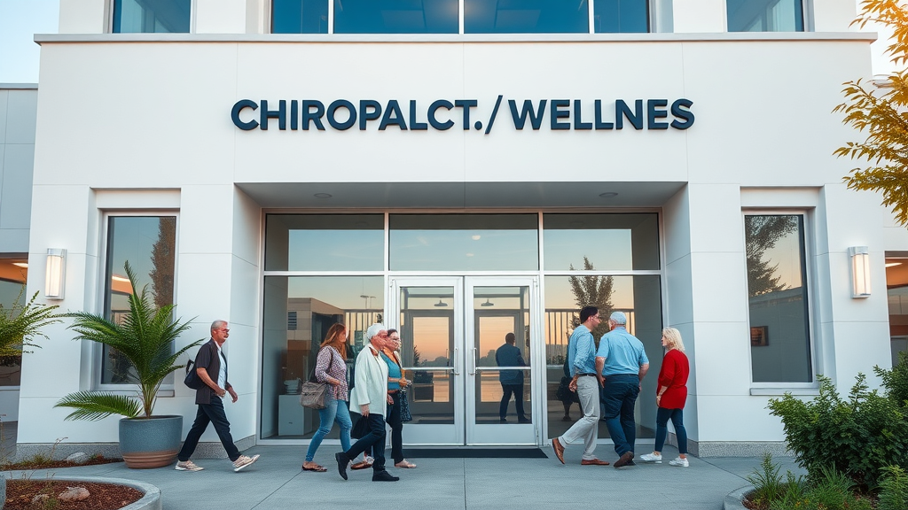 welcoming chiropractic wellness center in Gig Harbor - seniors arriving for neck pain treatment