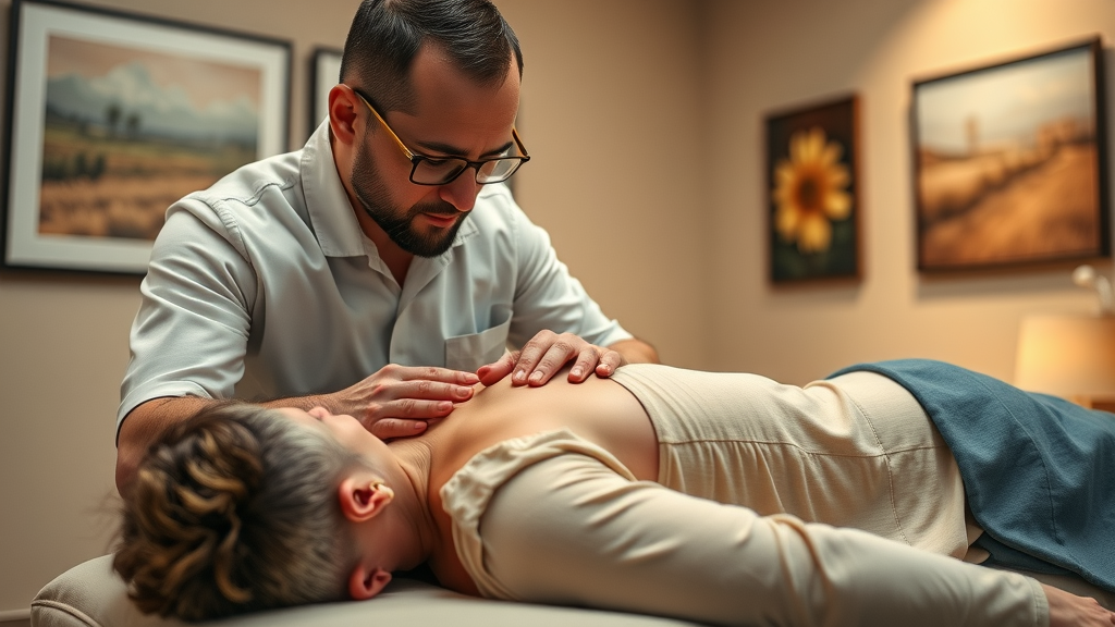 gig harbor chiropractic wellness center spinal adjustment patient relaxed