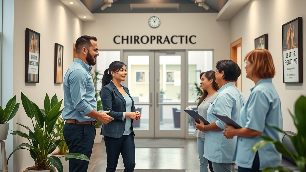 Welcoming entrance to holistic chiropractor clinic in Gig Harbor with professional staff and inviting atmosphere.