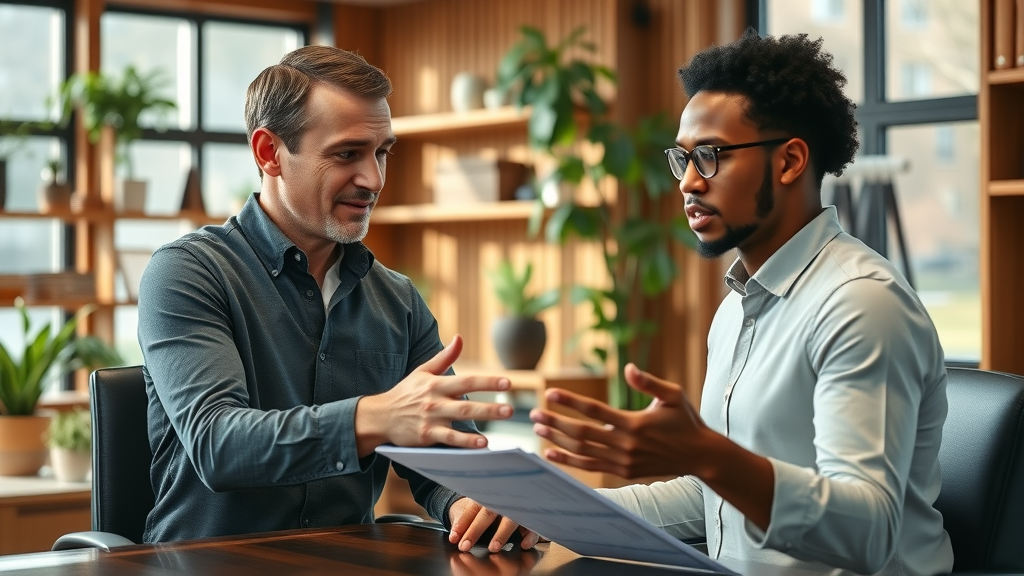 professional chiropractor with patient discussing wellness plan at gig harbor chiropractic wellness center