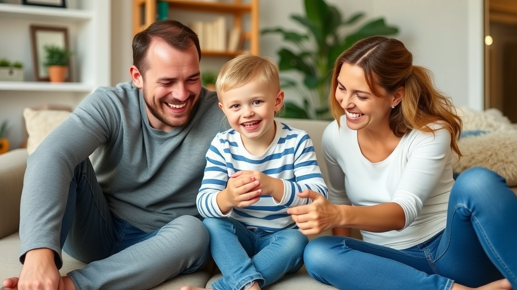 Three-generation family enjoying active play and well-being at home in Gig Harbor after holistic chiropractor care