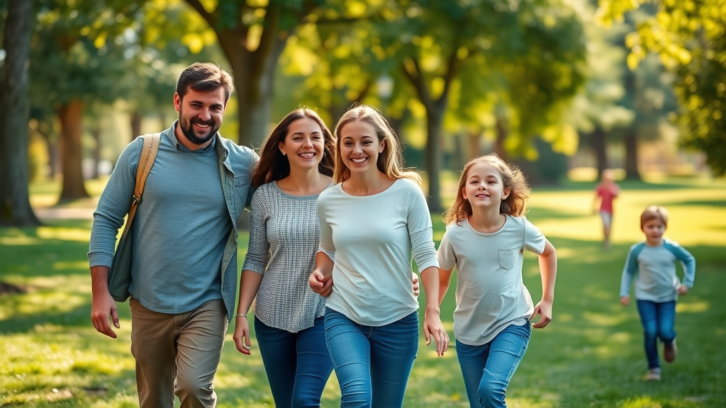 active family outdoors enjoying healthy lifestyle holistic chiropractor gig harbor